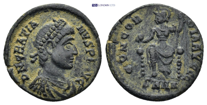 Gratian. A.D. 367-383. AE centenionalis Nicomedia mint, struck A.D. 378/383. D N...