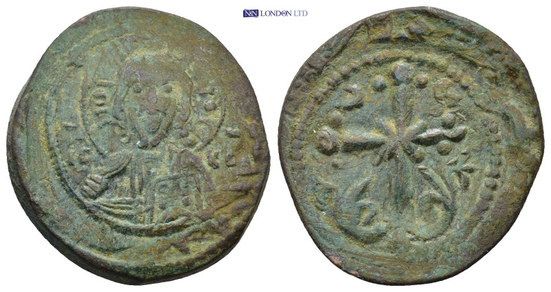 Anonymous Class I.Nicephorus III 1078-81 AD AE Follis (6.86 Gr. 26mm.) 
Bust of ...