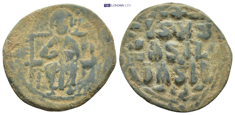 Anonymous, time of Constantine IX (1042-1055). Æ follis (28mm, 5.9 g). Constanti...