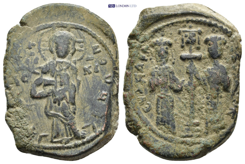 Constantine X Ducas. 1059-1067. Æ Follis (30mm, 12.36 g). Constantinople. +EMMA ...