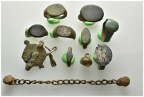 Mixed lot 12 pieces. SOLD AS SEEN NO RETURNS.