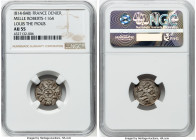Carolingian. Louis the Pius Denier ND (814-840) AU55 NGC, Melle mint, Roberts-1164. HID09801242017 © 2023 Heritage Auctions | All Rights Reserved