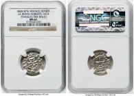 Carolingian. Charles the Bald Denier ND (840-875) MS61 NGC, Le Mans mint, Roberts-1414. HID09801242017 © 2023 Heritage Auctions | All Rights Reserved