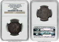 Navarre. Joan of Albret Teston 1566 VF25 NGC, Pau mint, Roberts-6972, Dup-1305. HID09801242017 © 2023 Heritage Auctions | All Rights Reserved