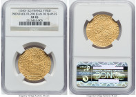 Provence. Jean de Naples gold Franc à pied ND (1343-1352) XF45 NGC, Fr-208, Dup-1676. HID09801242017 © 2023 Heritage Auctions | All Rights Reserved