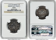 Philip V Gros Tournois ND (1316-1322) XF45 NGC, Roberts-2471. HID09801242017 © 2023 Heritage Auctions | All Rights Reserved