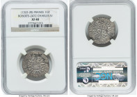 Charles IV Gros Tournois ND (1322-1328) XF40 NGC, Roberts-2472, Dup-242. A rare emission from Charles IV. Ex. iNumis Auction 16 (October 2011, lot 292...