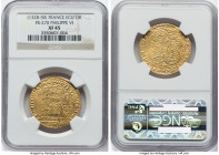 Philip VI gold Écu d'Or ND (1328-1350) XF45 NGC, Fr-270, Dup-249. HID09801242017 © 2023 Heritage Auctions | All Rights Reserved