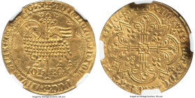 Jean II le Bon gold Mouton d'Or ND (1350-1364) AU Details (Mount Removed) NGC, Fr-280, Dup-291. HID09801242017 © 2023 Heritage Auctions | All Rights R...