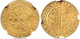 Anglo-Gallic. Henry VI gold Salut d'Or ND (1422-1453) MS62 NGC, Paris mint, Crown mm, Fr-301, Dup-443. A treasured gold emission that most frequently ...