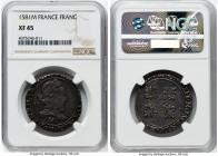 Henri III Franc 1581-M XF45 NGC, Toulouse mint, Gad-497, Dup-1130A. HID09801242017 © 2023 Heritage Auctions | All Rights Reserved