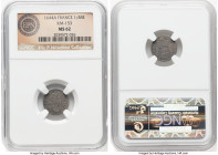 Louis XIV 1/48 Ecu 1644-A MS62 NGC, Paris mint, KM153, Gad-89. Rare type with much originality to the surfaces and a lovely pilot-light tone to boot. ...