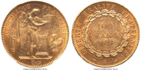 Republic gold 100 Francs 1913-A MS62 PCGS, Paris mint, KM858, Gad-1137a, Fr-553. HID09801242017 © 2023 Heritage Auctions | All Rights Reserved