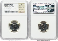 Gaius (Caligula) (AD 37-41). AR denarius (18mm, 3.45 gm, 11h). NGC VF 5/5 - 2/5, light porosity. Rome, AD 37-38. C•CAESAR•AVG•GERM•P•M•TR•POT, laureat...