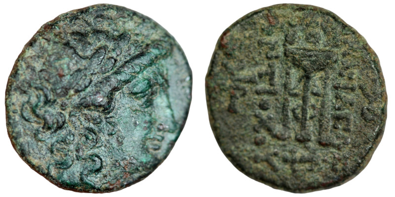 Antiochos II. Theos. (261-246 BC). Bronze Æ. (17mm, 4,20g) Antioch.