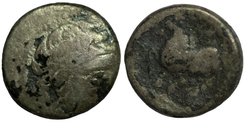 Eastern Celts. Imitations of Philip II. of Macedon. "Kugelwange" (2.-1. Century ...