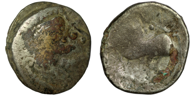 Eastern Celts. Imitations of Philip II. of Macedon. "Kugelwange" (2.-1. Century ...