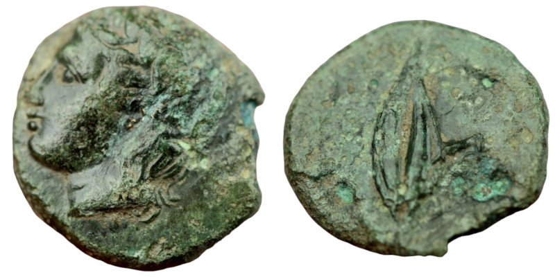 Greek. Uncertain. (3.-2. Century BC) Bronze Æ. (10mm 0,85g) 