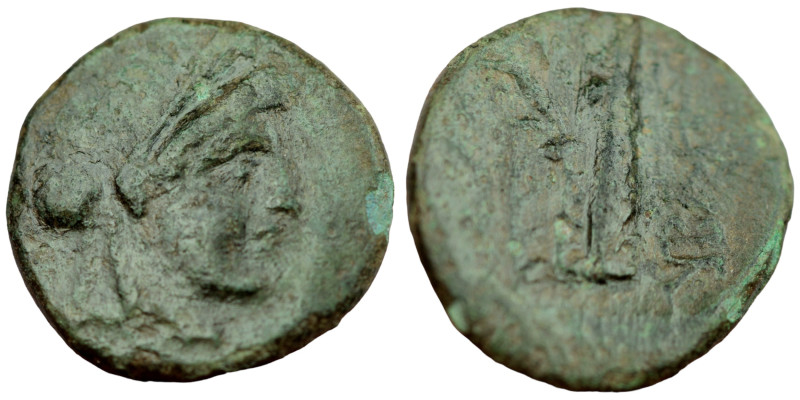 Mysia. undefined. (4.-2. Century BC) Bronze Æ. (13mm, 1,29g).