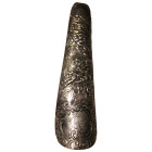 Varia. Schuhanzieher. 800/1000 Silber. Monogram. 45,78g.