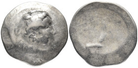 EASTERN CELTS.
Imitating Alexander III of Macedon.
Tetradrachm
(AR, 29 mm, 15.69 g)
3rd-2nd century BC, Danube region. 

Stylised head of Heracl...