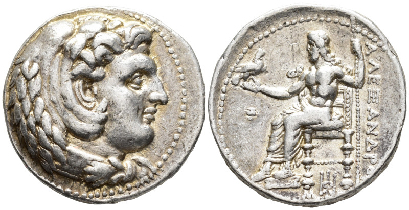 MACEDONIAN KINGS.
Alexander III the Great (336-323 BC), lifetime issue.
Tetrad...