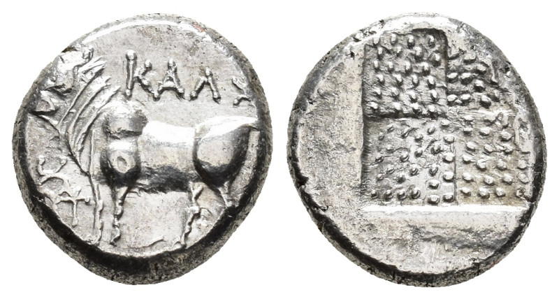BITHYNIA,
Kalchedon. Rhodian standard.
Drachm
(AR, 14 mm, 3,75 g)
c. 367/6-3...