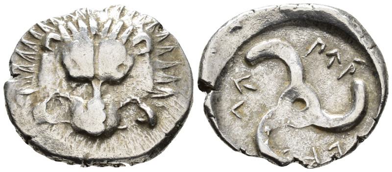 LYCIAN DYNASTS.
Perikles (c. 380-360 BC).
1/3 Stater
(AR, 17 mm, 2.79 g)
Unc...