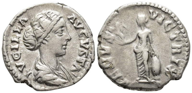 Lucilla, Augusta (AD 164-182).
Denarius
(AR, 18 mm, 3.35 g)
AD 164-180, Rome....