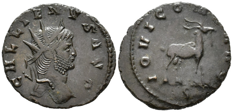 Gallienus (AD 253-268).
Antoninianus
(AE, 21 mm, 2.88 g)
AD 267-268, Rome.
...