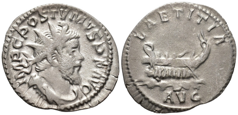 Postumus (AD 260-269).
Antoninianus
(AR, 23 mm, 2.24 g)
AD 261, Cologne.

I...