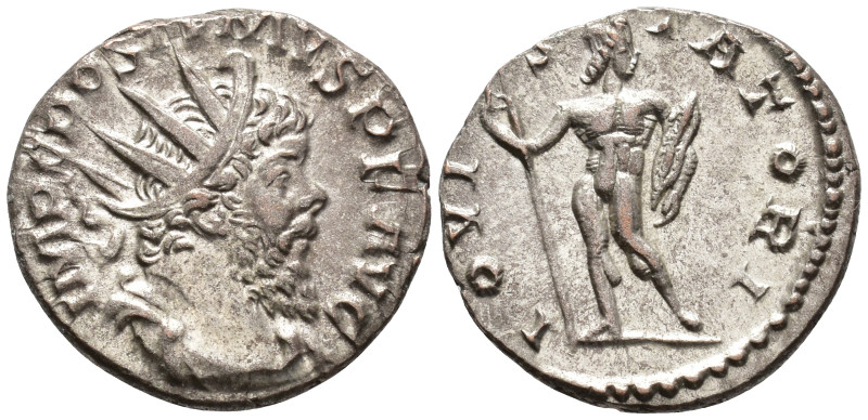 Postumus (AD 260-269).
Antoninianus
(AR, 19 mm, 3.20 g)
AD 268, Cologne.

I...