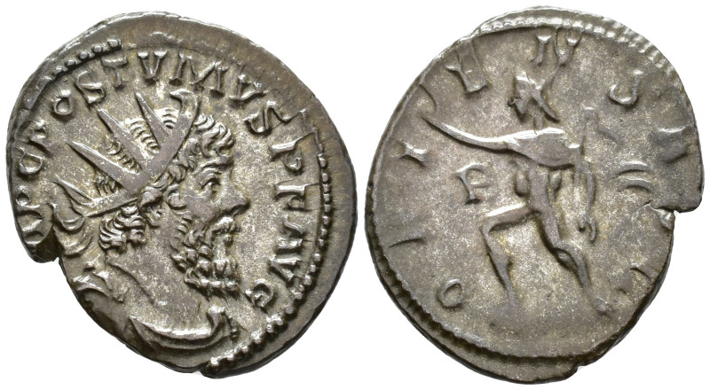 Postumus (AD 260-269).
Antoninianus
(AE, 21 mm, 3.03 g)
AD 268, Cologne.

I...