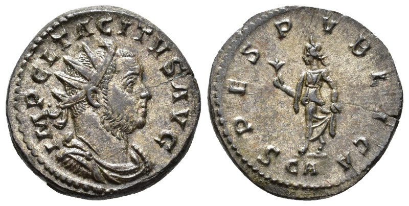 Tacitus (AD 275-276).
Antoninianus
(AE, 22 mm, 4.64 g)
AD 276, Lugdunum.

I...