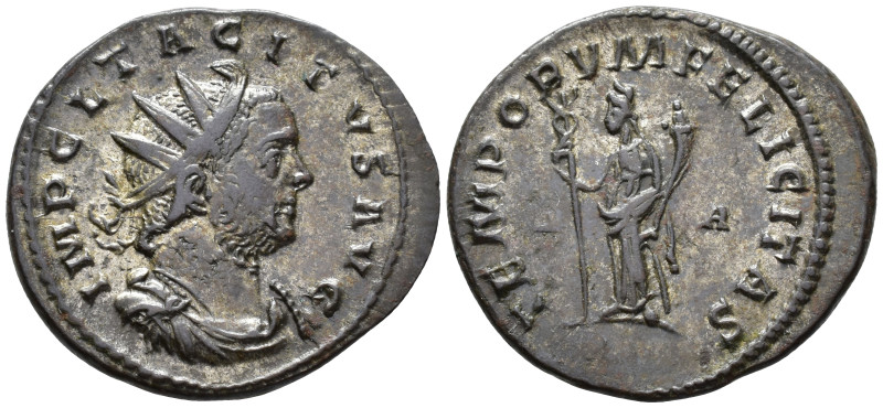 Tacitus (AD 275-276).
Antoninianus
(AE, 23 mm, 3.92 g)
AD 276, Lugdunum.

I...