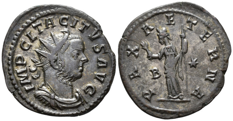Tacitus (AD 275-276).
Antoninianus
(AE, 24 mm, 3.27 g)
AD 276, Lugdunum.

I...