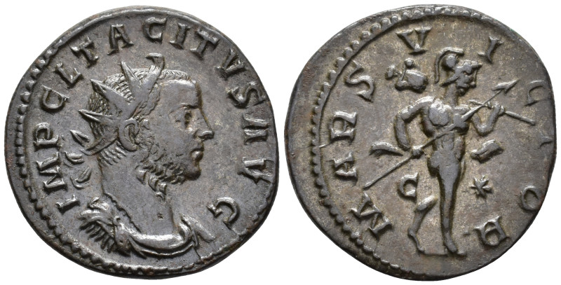 Tacitus (AD 275-276).
Antoninianus
(AE, 22 mm, 4.12 g)
AD 276, Lugdunum.

I...