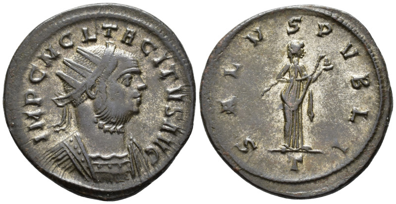 Tacitus (AD 275-276).
Antoninianus
(AE, 22 mm, 4.02 g)
AD 276, Ticinum.

IM...