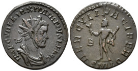 Maximianus, first reign (AD 286-305).
Antoninianus
(AE, 21 mm, 3.37 g)
AD 288, Lugdunum.

IMP C VAL MAXIMIANVS P F AVG Bust of Maximianus right, ...
