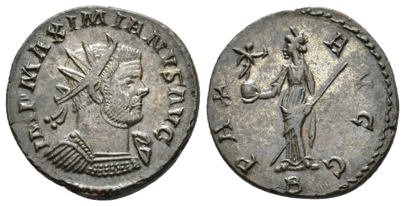 Maximianus, first reign (AD 286-305).
Antoninianus
(AE, 21 mm, 4.19 g)
AD 290...