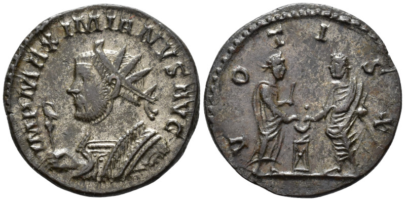 Maximianus, first reign (AD 286-305).
Antoninianus
(AE, 22 mm, 3.75 g)
AD 294...