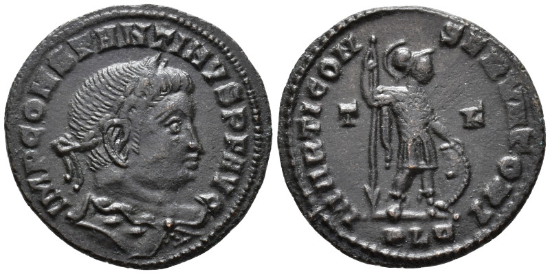 Constantine I (AD 307/310-337).
Follis
(AE, 20 mm, 2.78 g)
AD 314-315, Lugdun...