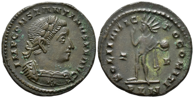 Constantine I (AD 307/310-337).
Follis
(AE, 23 mm, 4.19 g)
AD 310, Londinium....