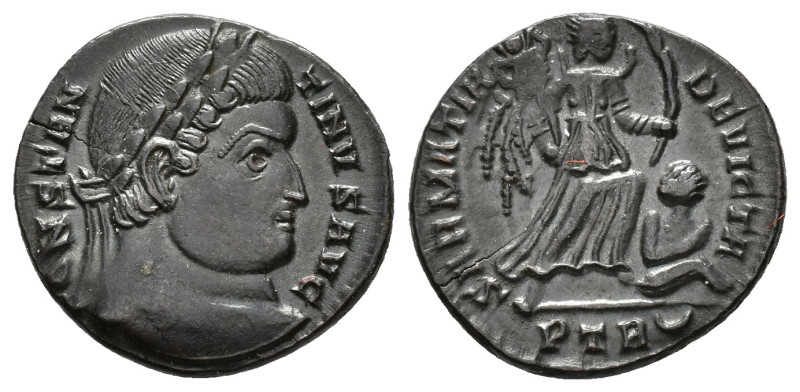 Constantine I (AD 307/310-337).
Follis
(AE, 18 mm, 3.03 g)
AD 323-324, Trever...