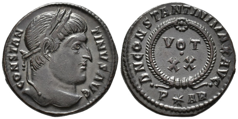 Constantine I (AD 307/310-337).
Follis
(AE, 19 mm, 3.05 g)
AD 322-323, Arelat...