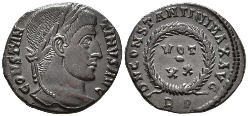 Constantine I (AD 307/310-337).
Follis
(AE, 20 mm, 2.99 g)
AD 321, Rome.

C...