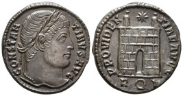 Constantine I (AD 307/310-337).
Follis
(AE, 19 mm, 3.35 g)
AD 326, Rome.

CONSTANTINVS AVG Head of Constantine I right, laureate. / PROVIDENTIAE ...
