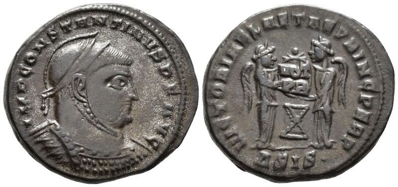 Constantine I (AD 307/310-337).
Follis
(AE, 20 mm, 4.31 g)
AD 319, Siscia.
...