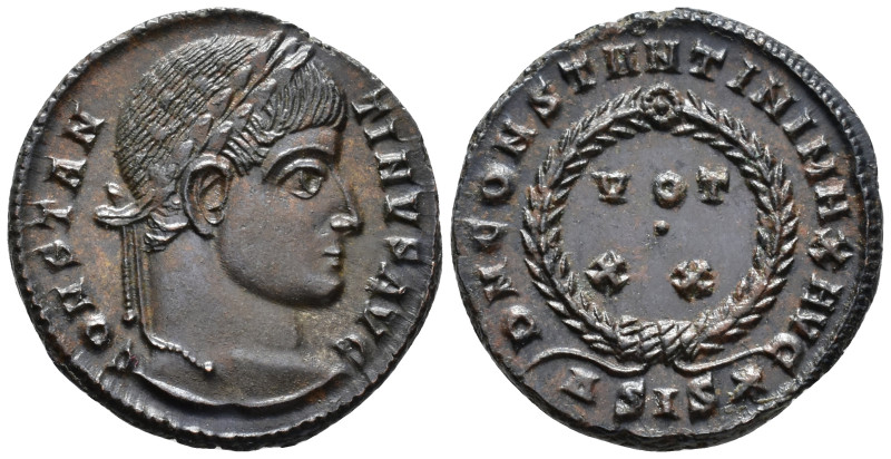 Constantine I (AD 307/310-337).
Follis
(AE, 19 mm, 2.77 g)
AD 320-321, Siscia...