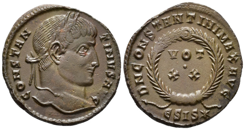 Constantine I (AD 307/310-337).
Follis
(AE, 19 mm, 3.01 g)
AD 320-321, Siscia...